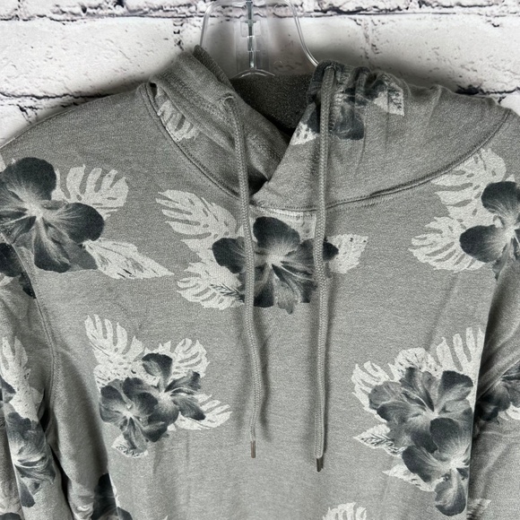 Gray Floral Hoodie For  Women Size M By  On The Byas Ref 1032 - Picture 1 of 3